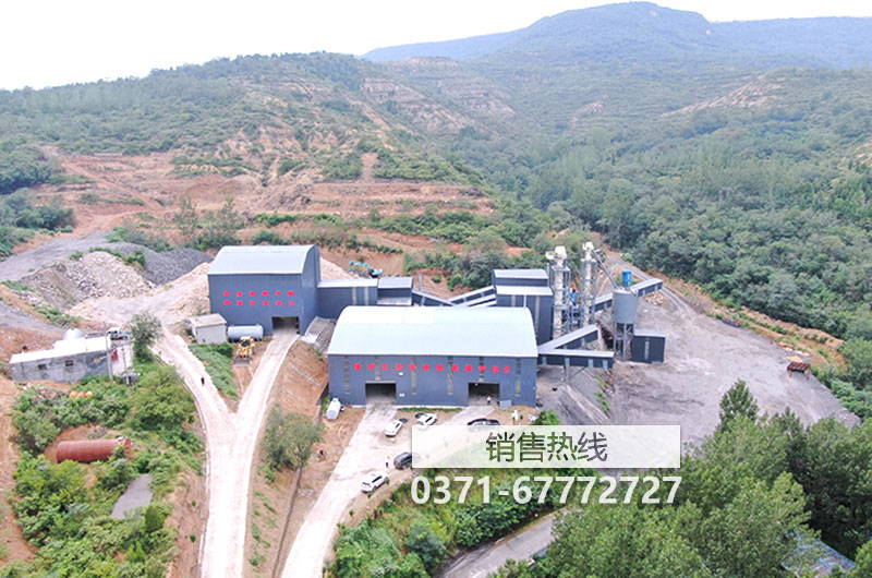九利机械制造有限公司环保砂石生产线设备在四川康定投产运行
