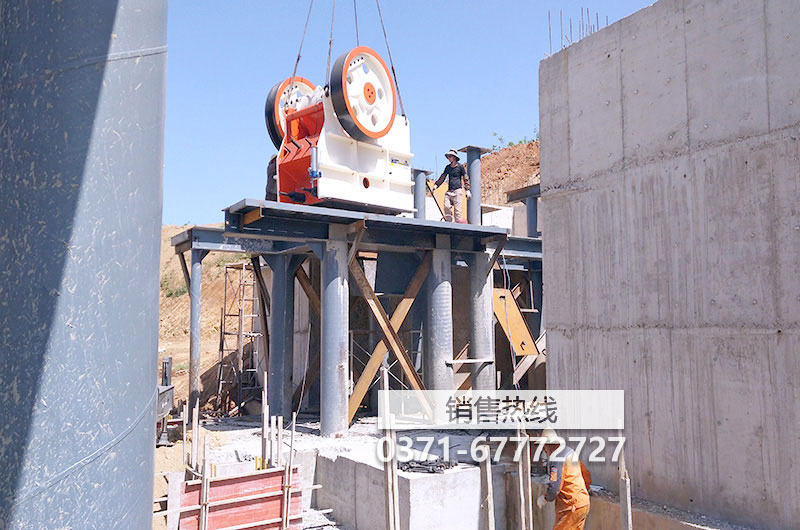 九利机械制造有限公司固定式建筑垃圾处理生产线落地重庆