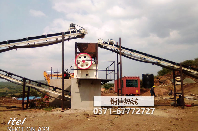 九利机械制造有限公司环保砂石生产线落户四川康定砂石项目